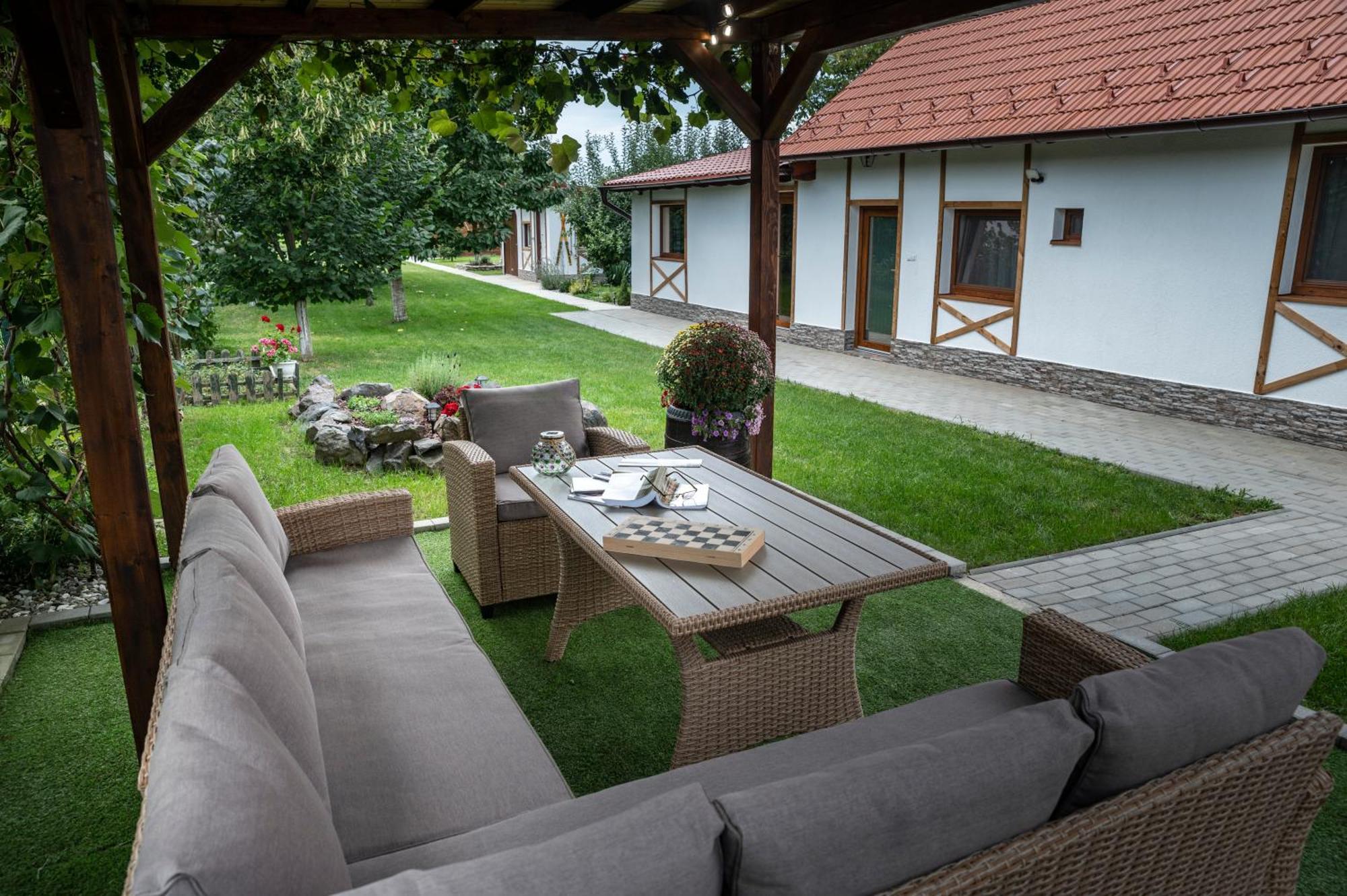 Magda Garden Hotel Cîrţişoara Exterior foto